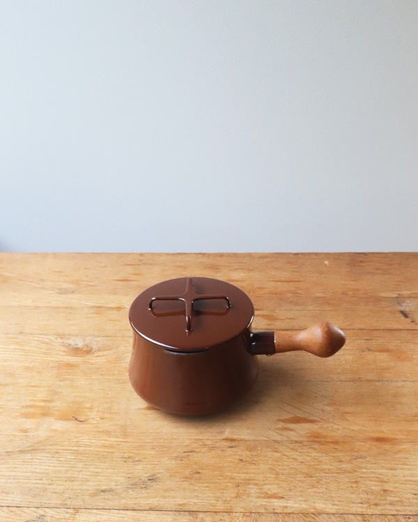 Dansk Enamelware Milkpan Brown｜ダンスク エナメルウエア ミルクパン