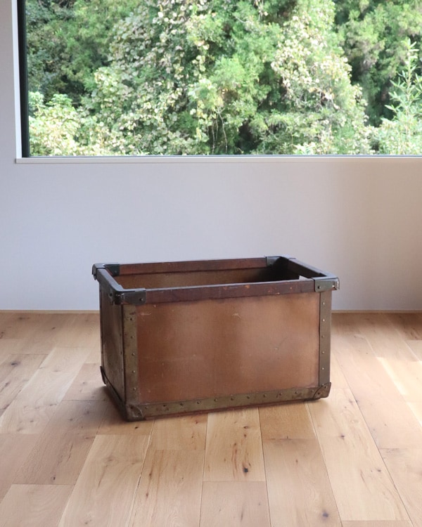 Dark Brown Fiber Container｜ダークブラウン ファイバーコンテナー