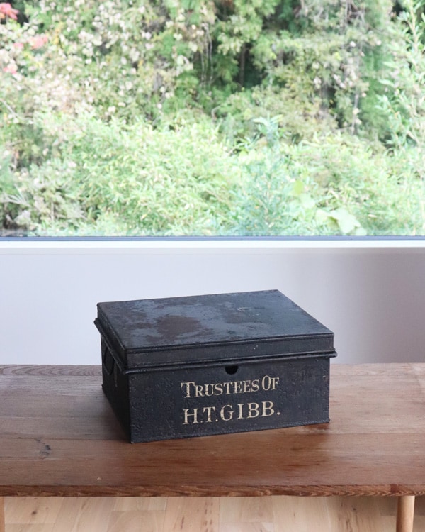 Hand Painted Cash Box A｜ハンドペインテッド キャッシュボックス A