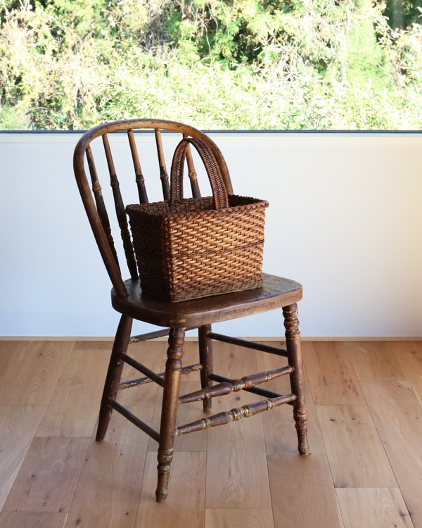 Rattan One handle Basket  | ラタンワンハンドルバスケット