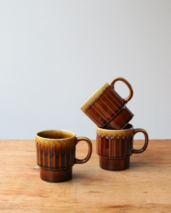 Brown Drip Mug A|ブラウンドリップマグ A