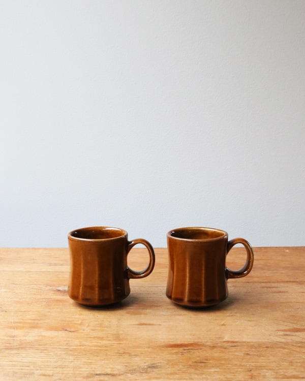Brown Drip Mug B|ブラウンドリップマグ B