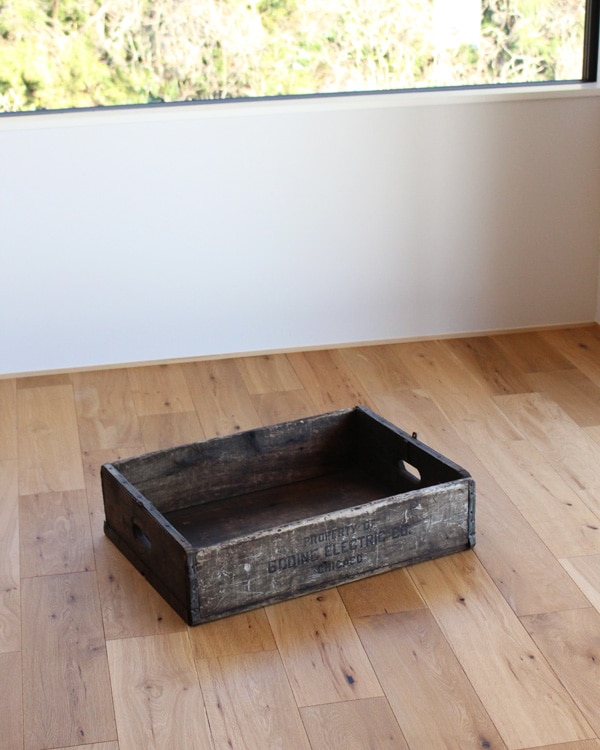 "BODINE ELECTRIC CO." Wood Tray B|"BODINE ELECTRIC CO." ウッドトレイ B