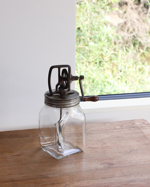 Hand-Crank Butter Churn 2QT B ｜２クォートサイズのバターチャーン B