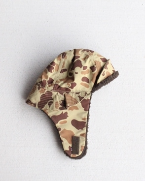 Vintage 80s Frogskin Camo Winter Hunting Hat (XL)