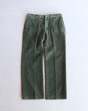 Vintage 80s Green LANDS' END Corduroy Trousers (33x29)