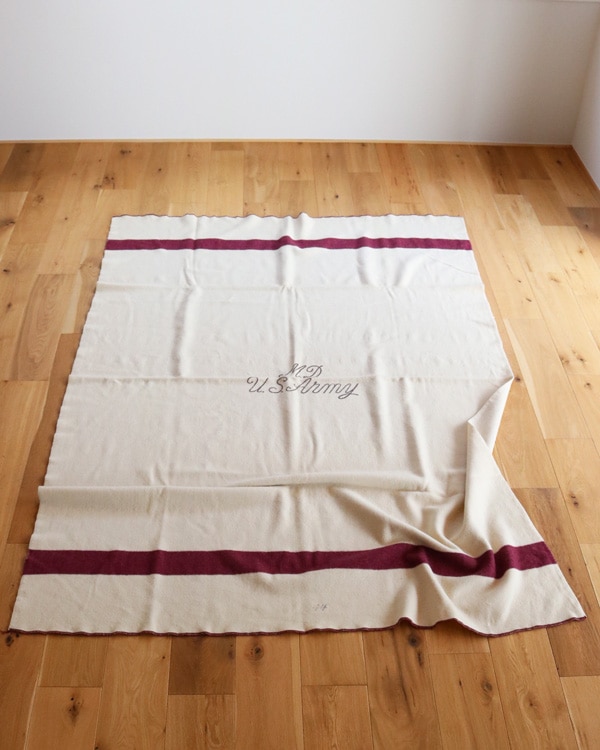 1940's U.S.Army M.D. Wool Blanket A ｜1940's U.S.Army M.D. ウールブランケット A