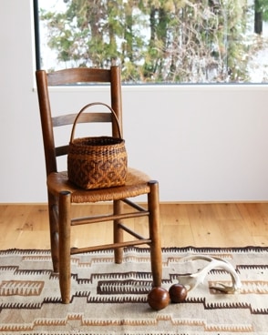 "Choctaw" River Cane Basket��"���祯�ȡ�²" ��С�������Х����å�