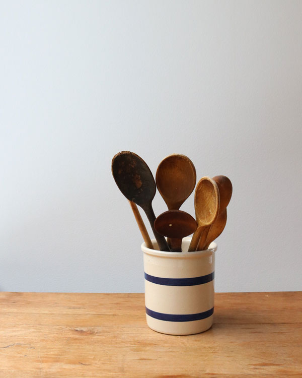 "Robinson Ransbottom" Pottery Blue Line Jar 1qt.|”Robinson Ransbottom” ブルーラインジャー