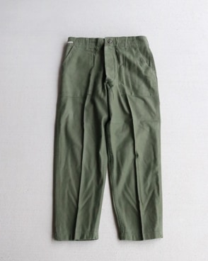 Vintage 70s U.S.ARMY Sateen Trousers OG-107 (W32xL28)