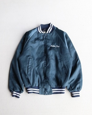 Vintage 90s Navy WearGuard Warm-up Jacket (M)