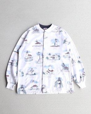 Vintage 90s Lighthouse ART UNLIMITED Sweat Cardy (L)