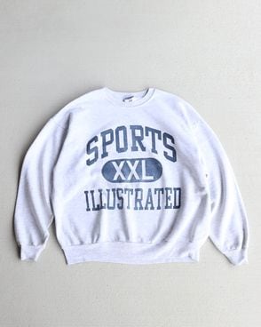 Vintage 90s Heather Gray JERZEES  Crewneck (XL)