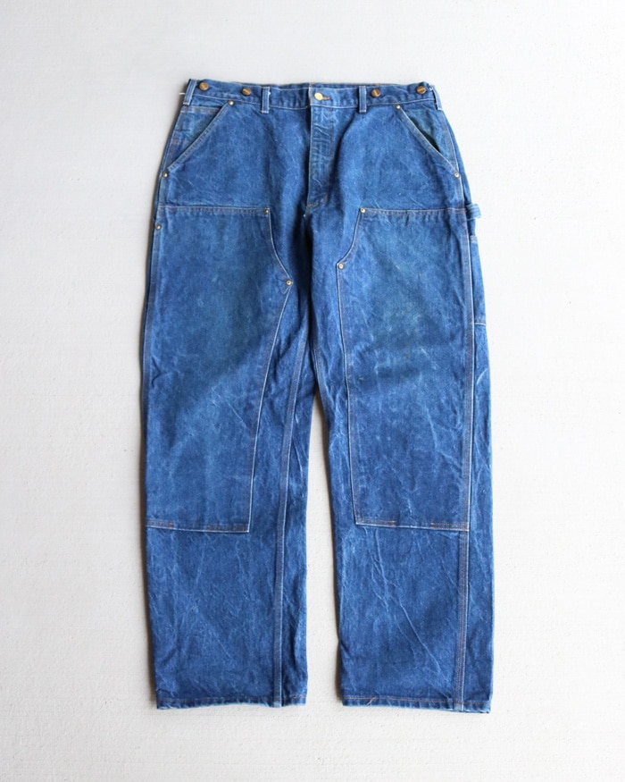 Vintage Y2K Mid Wash Denim CARHARTT DoubleKnee Painter(36x31.5)