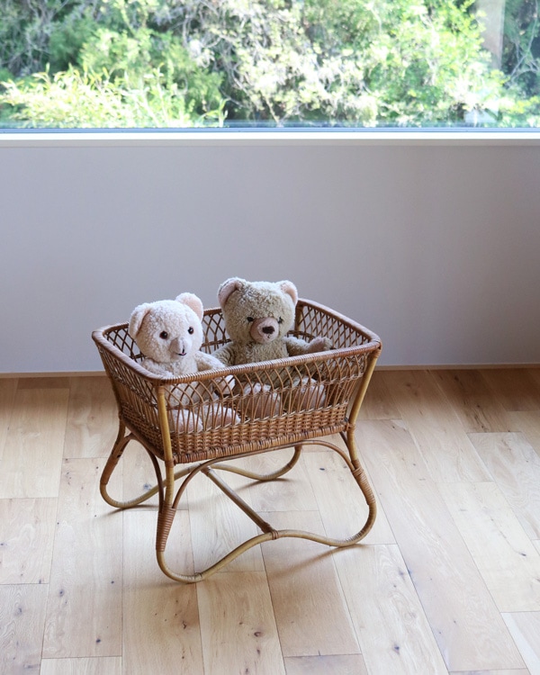 Rattan Stand Basket STB-002｜ラタン 脱衣かごスタンドタイプ STB-002