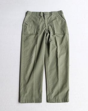Vintage 80s U.S.ARMY Utility Trousers OG-507 (W35xL30)