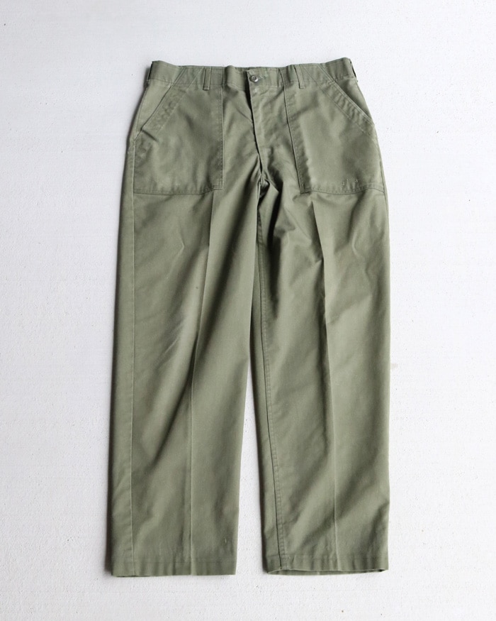 Vintage 80s U.S.ARMY Utility Trousers OG-507 (W35xL30)
