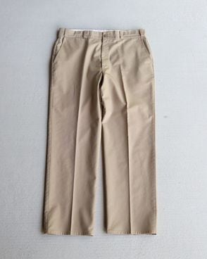 Vintage 80s Beige ROEBUCKS Work Trousers (37x31)