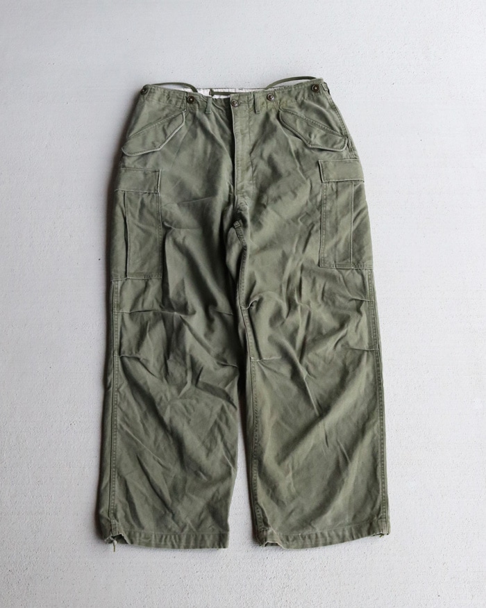 Vintage 50s U.S.ARMY M-51 Field Trousers (MEDIUM-REGULAR)