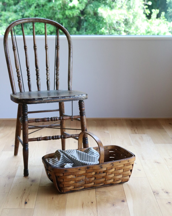 Oak Splint Harvesting Basket｜オークスプリント ハーベストバスケット