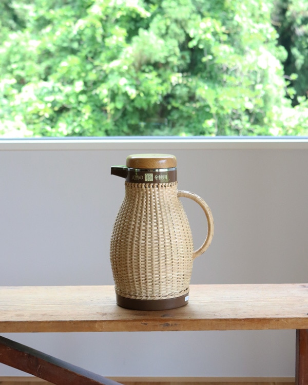 "ZOJIRUSHI" Rattan Pot｜"象印" 籐製 卓上ポット RTP-011