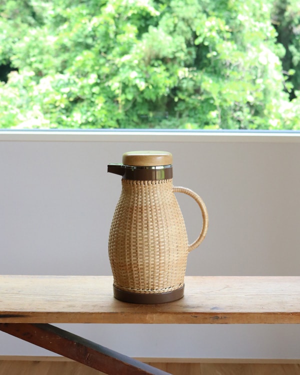 "ZOJIRUSHI" Rattan Pot｜"象印" 籐製 卓上ポット RTP-012