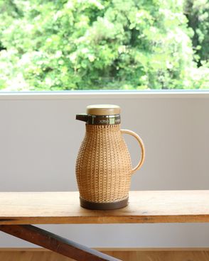 象印 - 象印のアンティーク ラタン(籐)ポット 象印 - 象印のアンティーク ラタン(籐)ポットの通販 by アロハ's