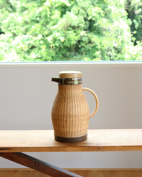 "ZOJIRUSHI" Rattan Pot｜"象印" 籐製 卓上ポット RTP-013