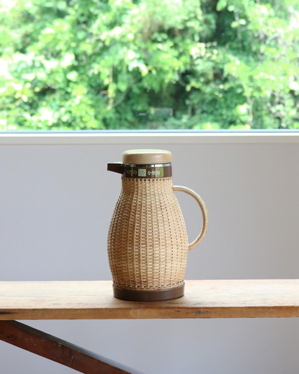 "ZOJIRUSHI" Rattan Pot｜"象印" 籐製 卓上ポット RTP-014