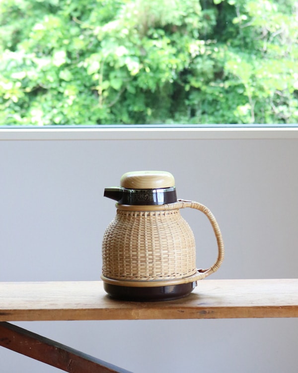 "TIGER" Rattan Pot｜"TIGER" 籐製 卓上ポット RTP-015