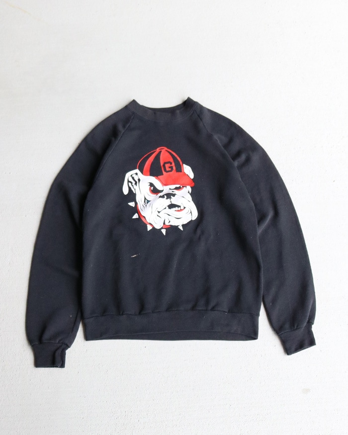 Vintage 80s Black JERZEES  Crewneck (S)