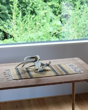 ビンテージチマヨラグ 大判！美品　ネイティブアメリカン Amazon.co.jp: 20s 30s ナバホ ラグ vintage ヴィンテージ