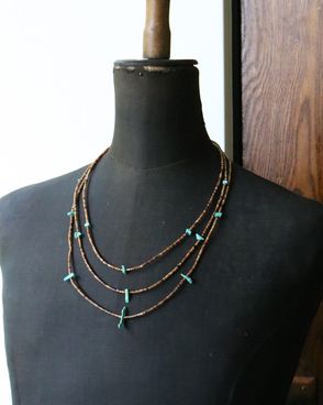 Native American Silver×Turquoise Necklace｜ネイティブ