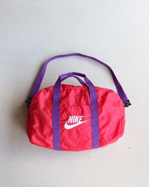 Vintage 90s Pink/Purple NIKE Duffel Bag