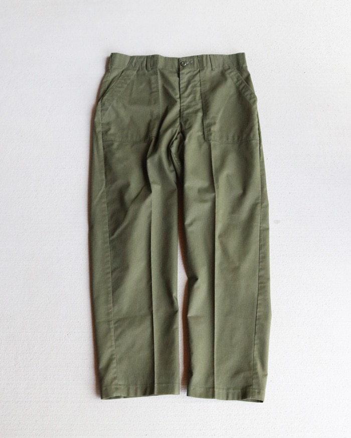 Vintage 80s U.S.ARMY Utility Trousers OG-507 (W34.5xL30)