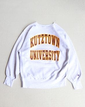 Vintage 90s Heather Gray CHAMPION Reverse Weave Crewneck 