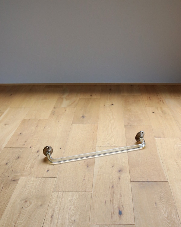 Clear Glass Towel Bar B|クリアーガラス製のタオルバー B