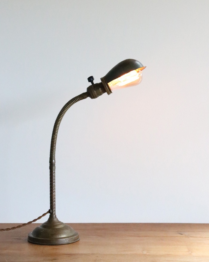 Gooseneck Desk Lamp / A｜グースネック デスクランプ