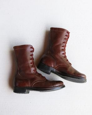 Vintage WW2 U.S.ARMY Jump Boots7EE