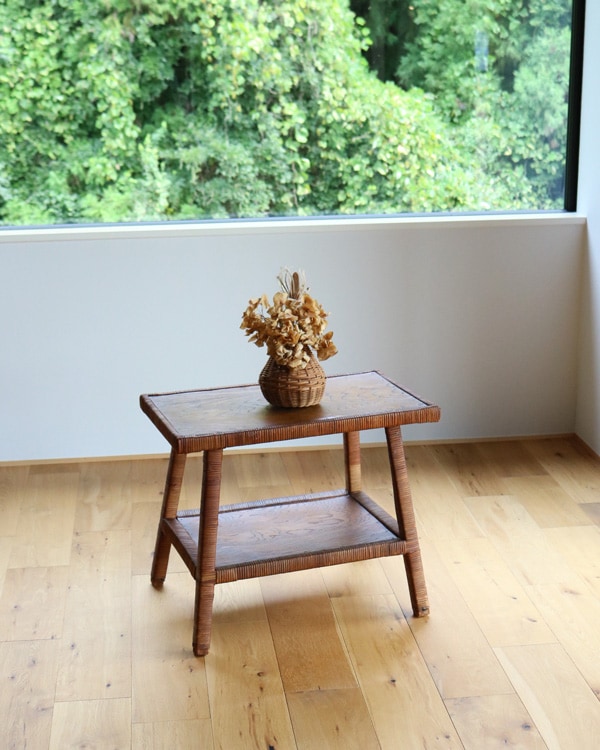 Rattan Coffee Table｜ラタンコーヒーテーブル