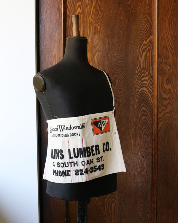 "PLAINS LUMBER" Waist Apron B｜"PLAINS LUMBER" ウエストエプロン B