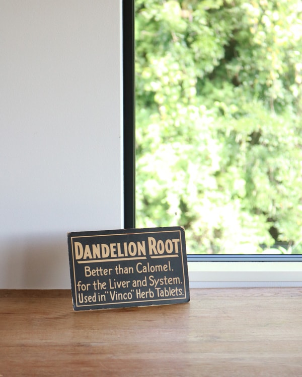 "DANDELION ROOT" Paper Sing｜"DANDELION ROOT" ペーパーサイン