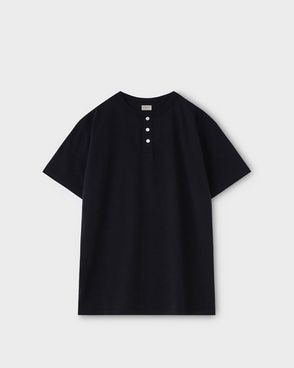 PHIGVEL �ե����٥��HENLEY NECK TEE �إ�꡼�ͥå� �ƥ�����INK NAVY��