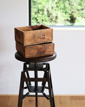 "UNITED LEAD CO." Wood Tray Box"UNITED LEAD CO." åɥȥ쥤ܥå