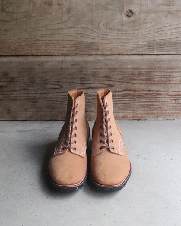 CLINCH クリンチ｜YEAGER BOOTS GUSTAVE COWHIDE イェーガーブーツ ギュスターヴ カウハイド【NATURAL ROUGHOUT】