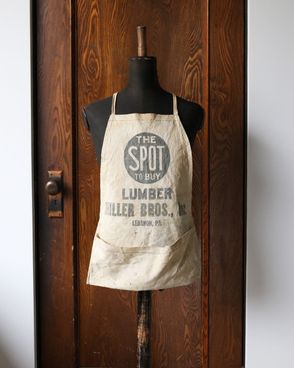 "MILLER BROS.INC." Lumber Apron"MILLER BROS.INC." Сץ