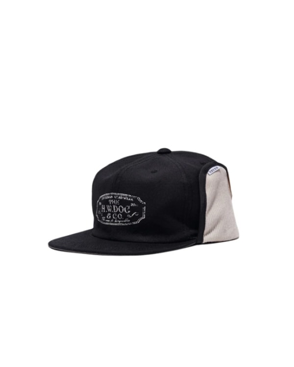 THE H.W.DOG & Co. ザ エイチダブリュー ドッグアンドコー｜TRUCKER WINTER CAP トラッカーウインターキャップ【BLACK】