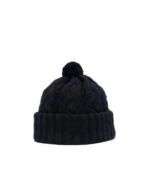 THE H.W.DOG & Co. �� ���������֥�塼 �ɥå�����ɥ�����BIG CABLE KNIT �ӥå������֥�˥åȡ�BLACK��