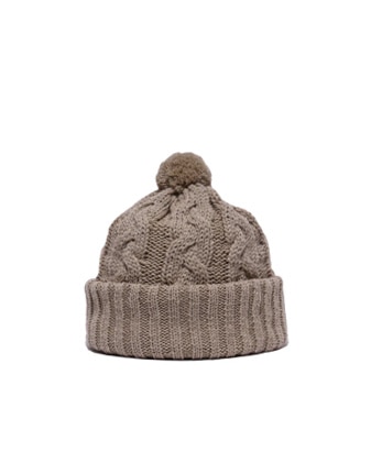 THE H.W.DOG & Co. ザ エイチダブリュー ドッグアンドコー|BIG CABLE KNIT ビッグケーブルニット【BEIGE】