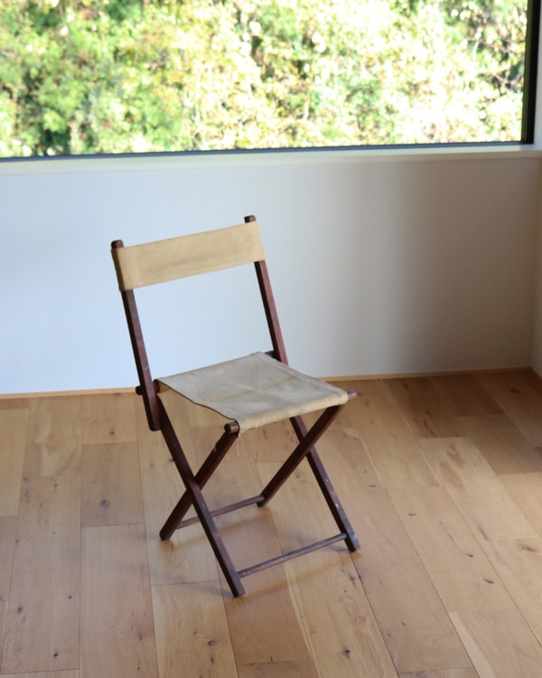 Folding Camp Chair with Back｜フォールディングキャンプチェア